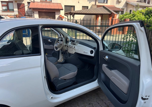 Fiat 500 cena 28400 przebieg: 102413, rok produkcji 2014 z Warszawa małe 92